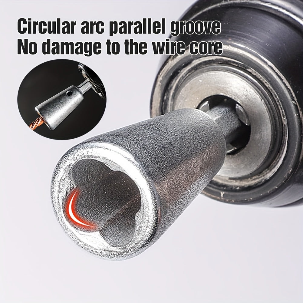 Инструмент для скручивания проводов для сверлильных машин из никелево-хромистой стали для большинства проводов