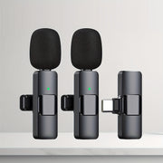 Wireless Lavalier Microphone for USB-C Smartphones for Video Interviews Podcasts and Vlogs
