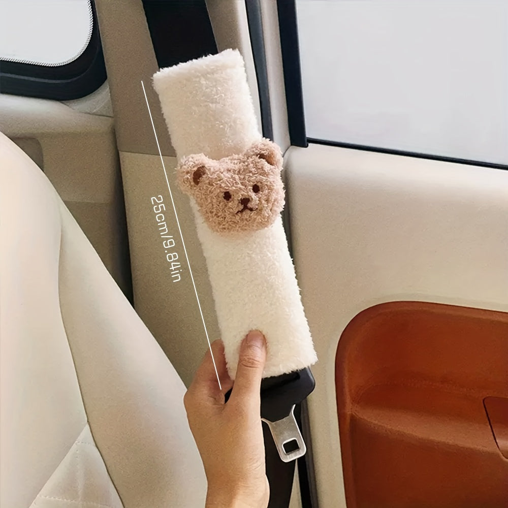 Car Accessories Seat Belt Shoulder Cover Winter Neck Protector Festive Gift for Christmas Halloween Thanksgiving