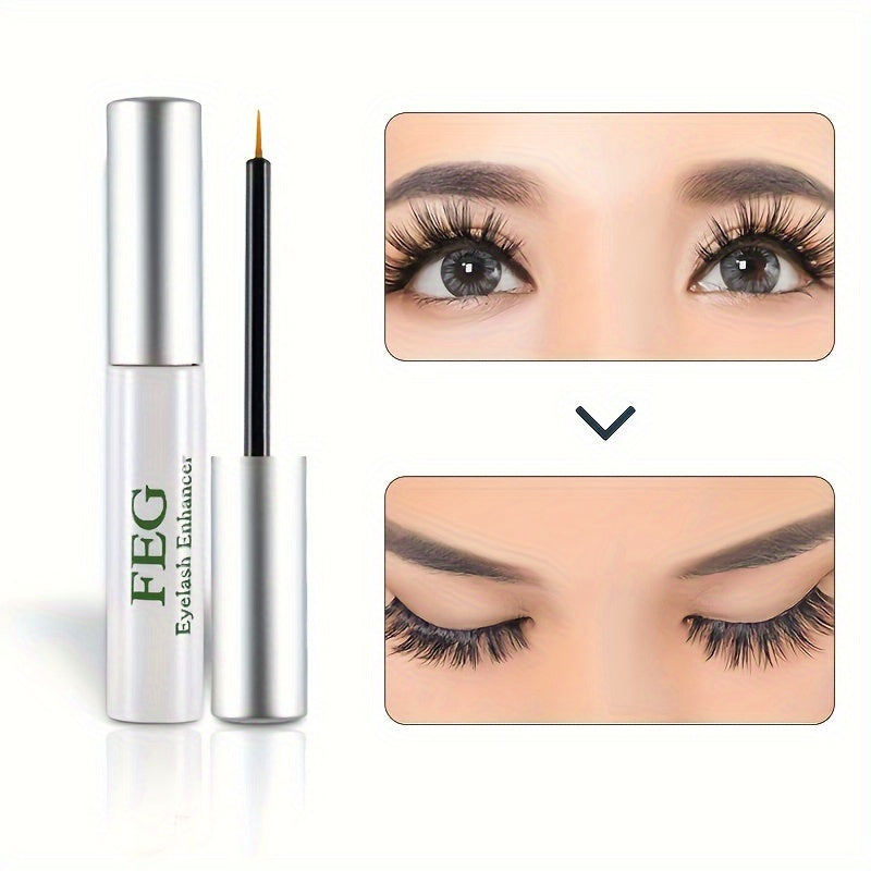 Máscara de pestañas para mujer voluminizadora transparente 3ml cuidado natural de pestañas