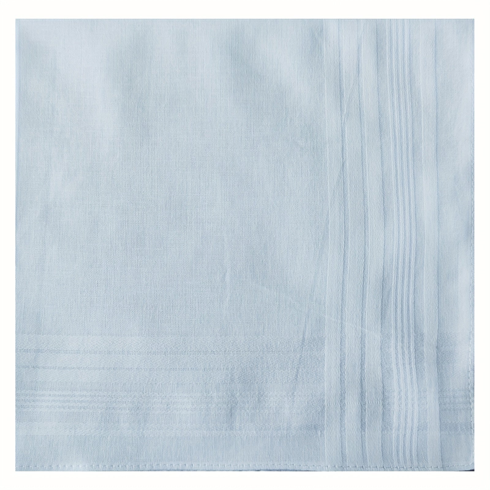 Set of 6 White Satin Fabric Strips 39.88 cm for DIY Handkerchief Jewelry Making