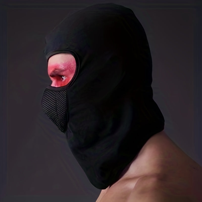 Unisex Breathable UV-Protection Motorcycle Headgear with Sweat-Absorbing Liner