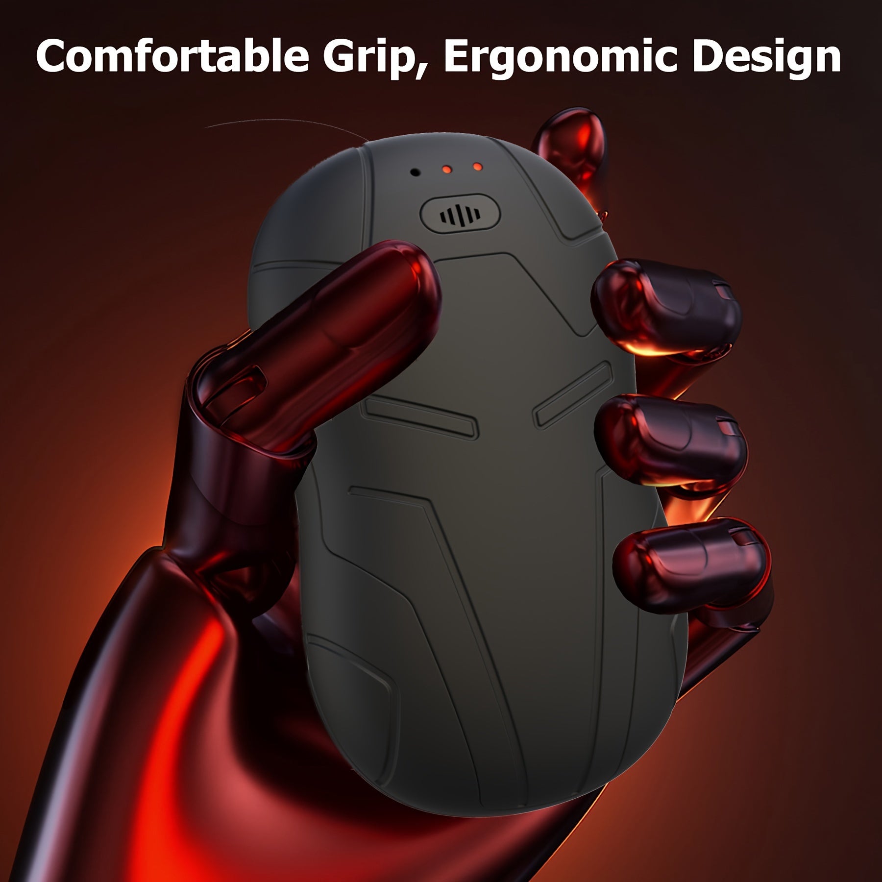 Fandliss USB qayta zaryadlanadigan qo'l isitgichlari to'plami - Golf, lager, ofis va talabalar uchun qulay portativ isitgich - Tez zaryadlash, uzoq muddatli foydalanish uchun mustahkam material