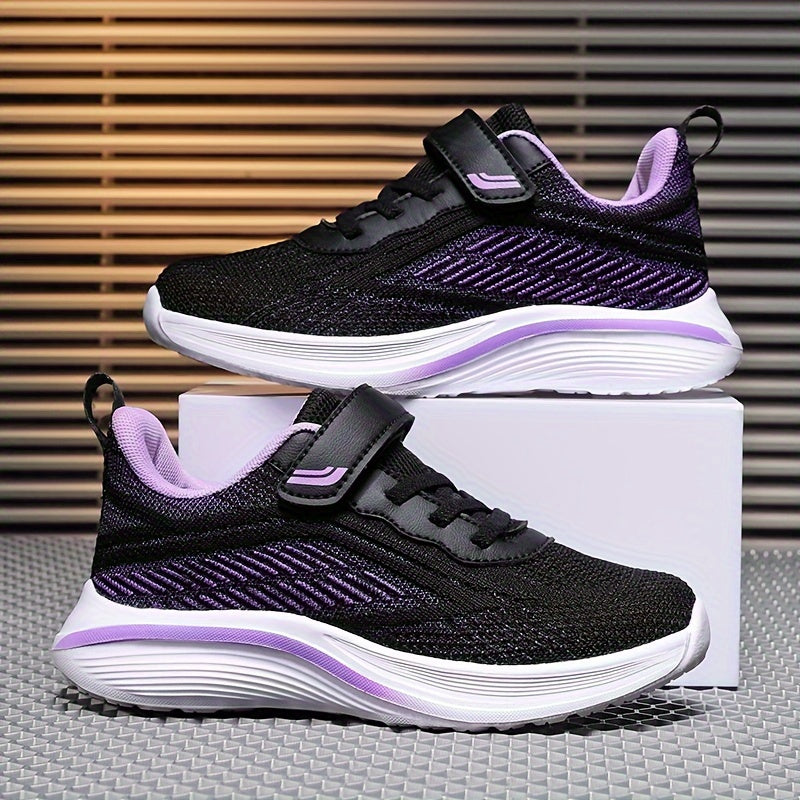 Girls Kids Sports Shoes Breathable Mesh Low Top Sneakers for Daily Wear and Sports