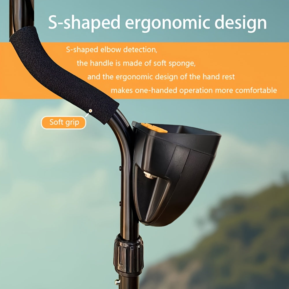Battery-Powered Metal Detector with Remade Detection Disk for Adults