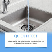 Oshxona quvurlari tozalash tabletkalari, drenaj tizimlaridagi yog' to'siqlarini ochish uchun shovqinli tabletkalar.