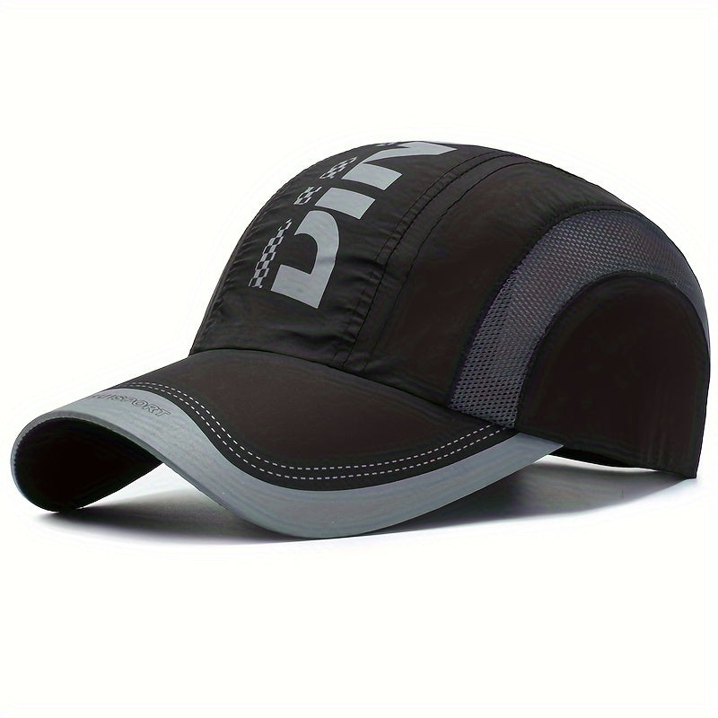 Unisex Outdoor Baseball Cap with UV Protection Breathable Mesh Quick-Dry Lightweight