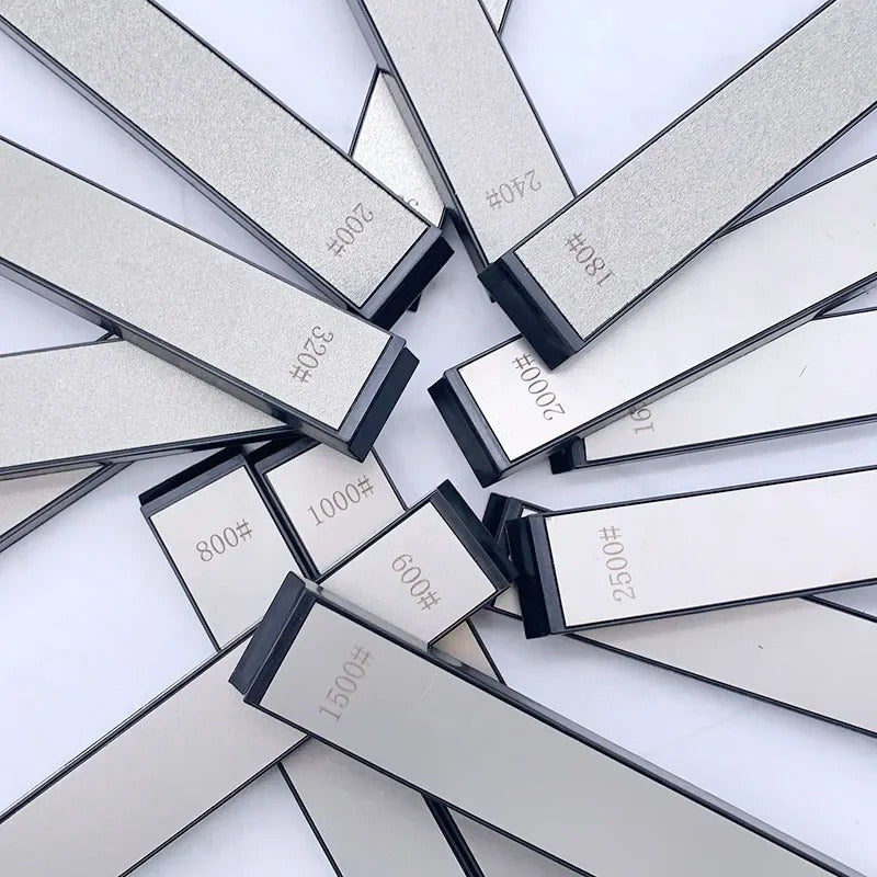 Diamond Sharpening Stone Set for Kitchen Knives and Scissors