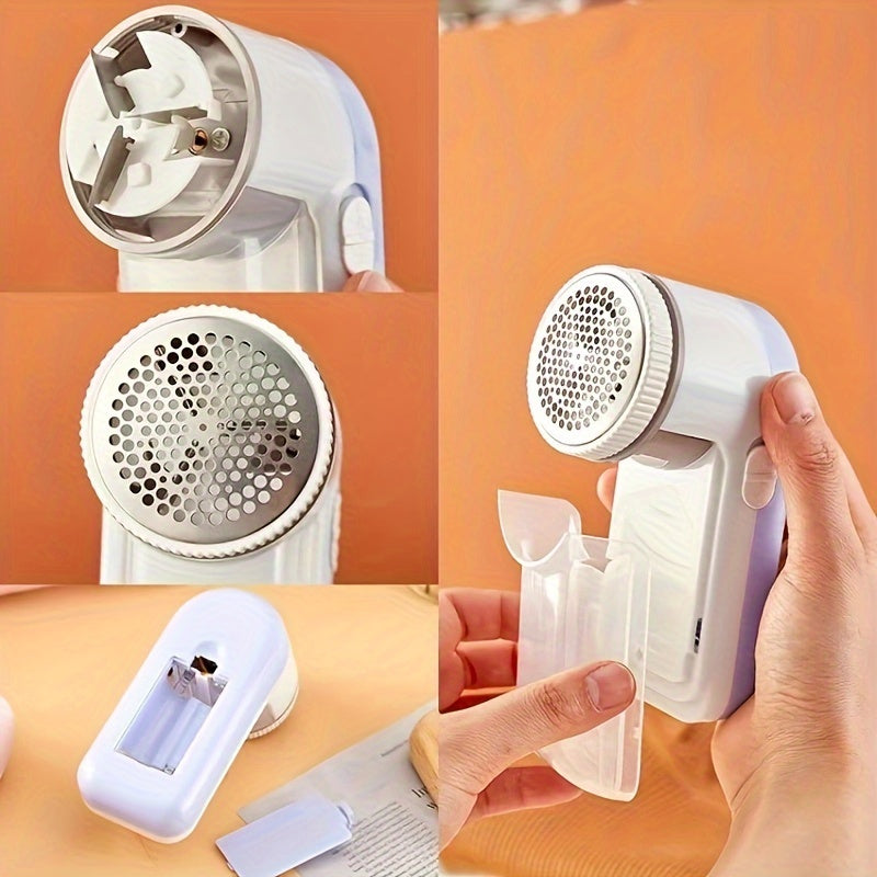 Battery-Operated Fabric Shaver for Removing Lint Fuzz and Pilling from Clothes Bedding Furniture Carpet
