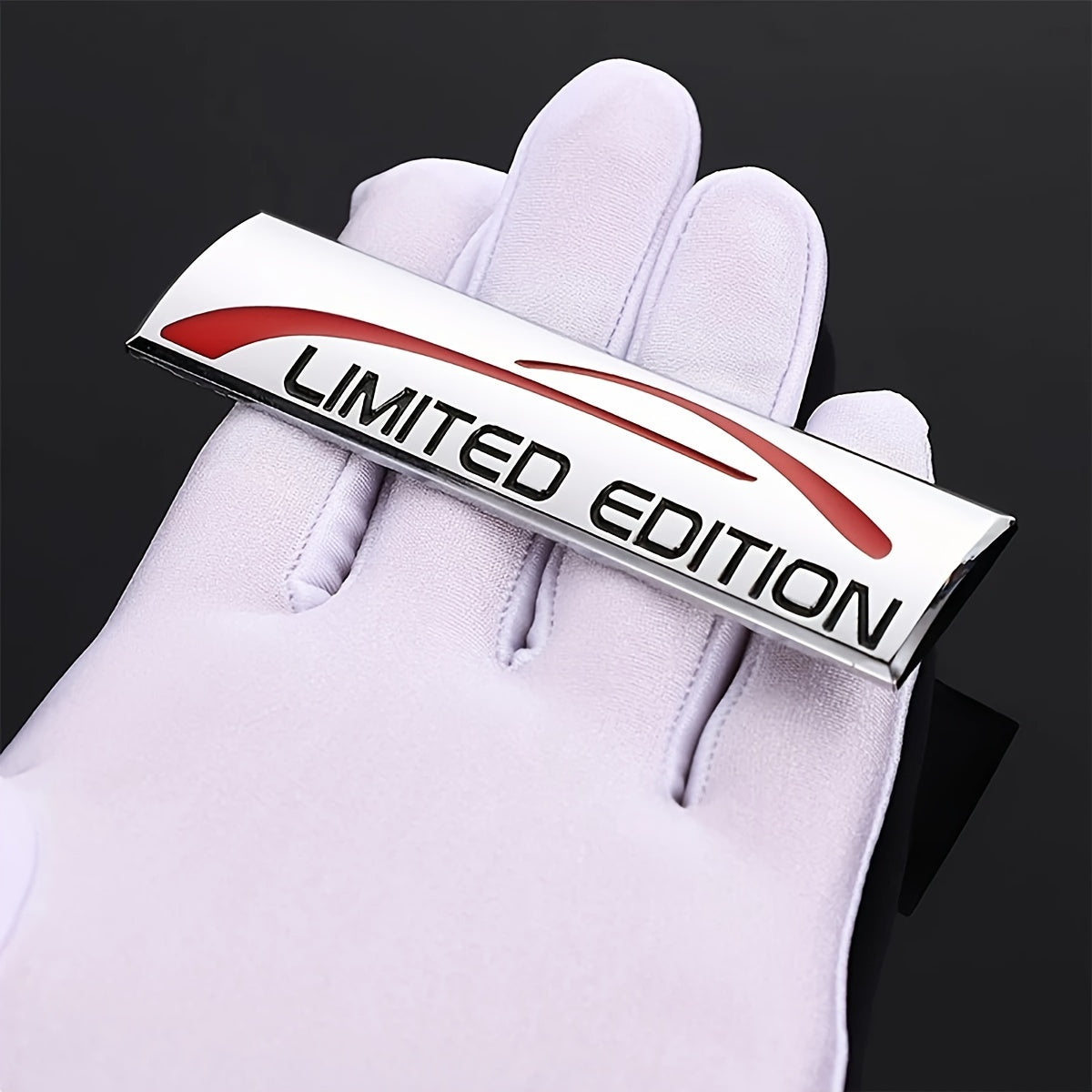 Cheklangan nashr Chrome metall avtomobil stiker emblema belgilari decal universal moslik