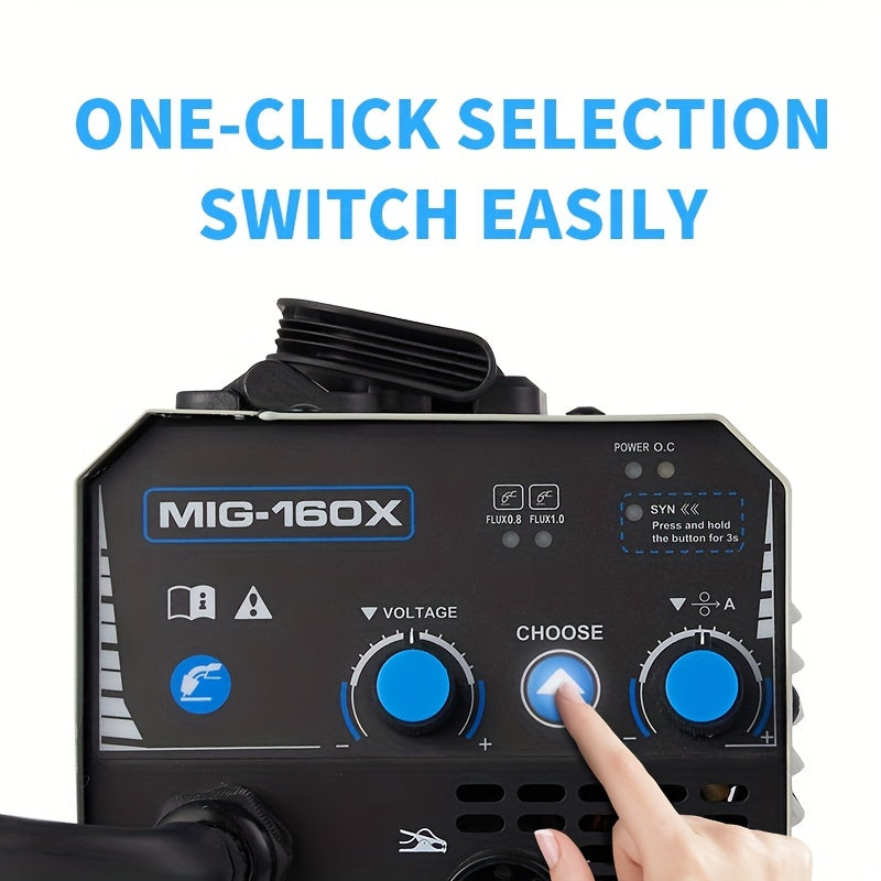 220V MIG Welding Machine for Home Use Flux Cored Wire No Gas Portable