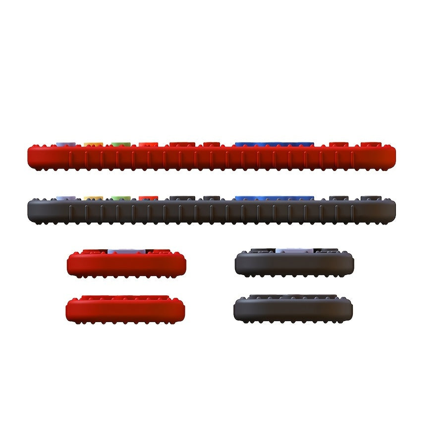 Baby Teether Silicone Remote Control Shape BPA-Free Multi-Color for Ages 0-3