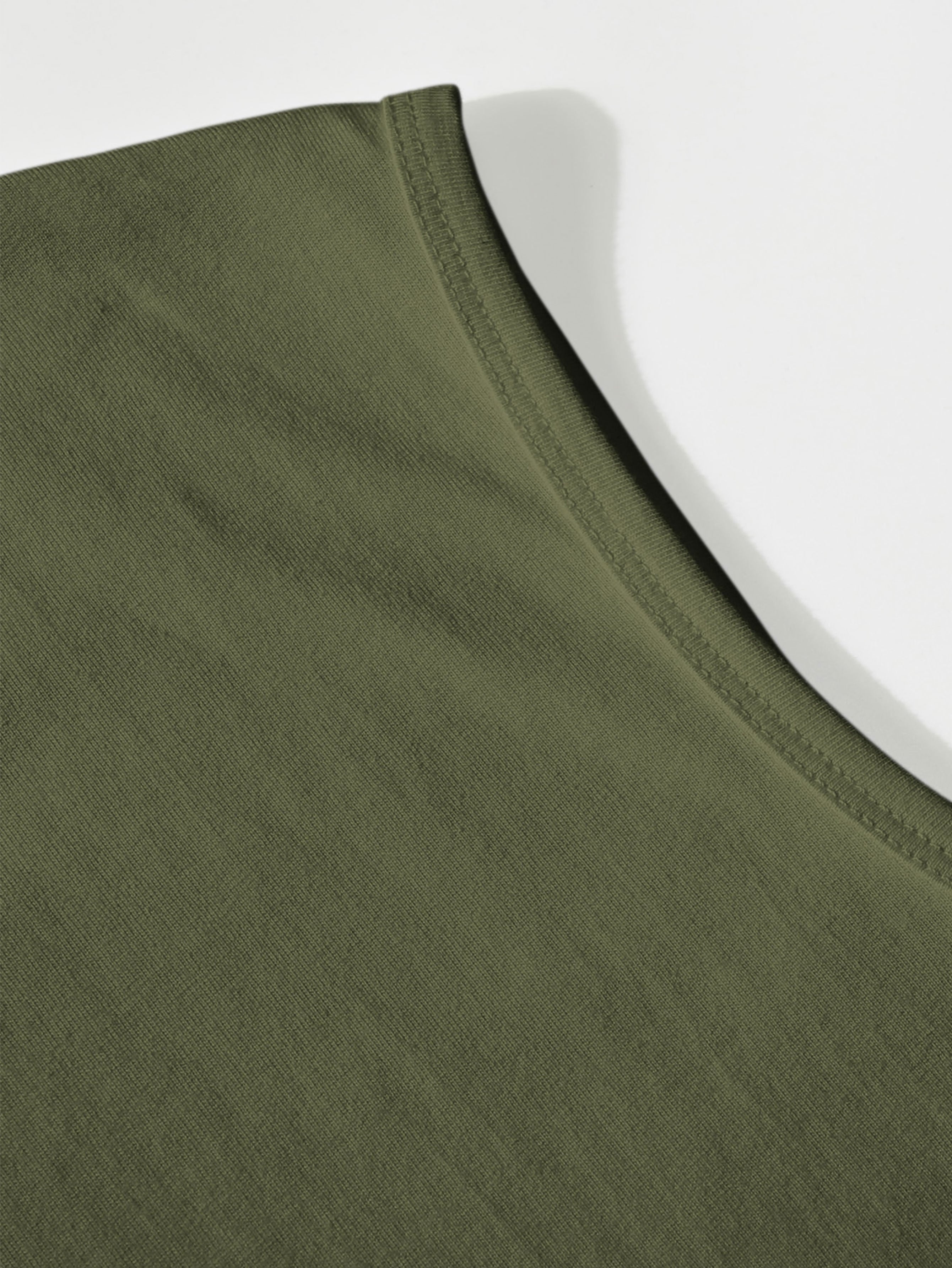 Men's Cotton Solid Tank Tops Set of 5 Casual Sleeveless Summer Outdoor Wear