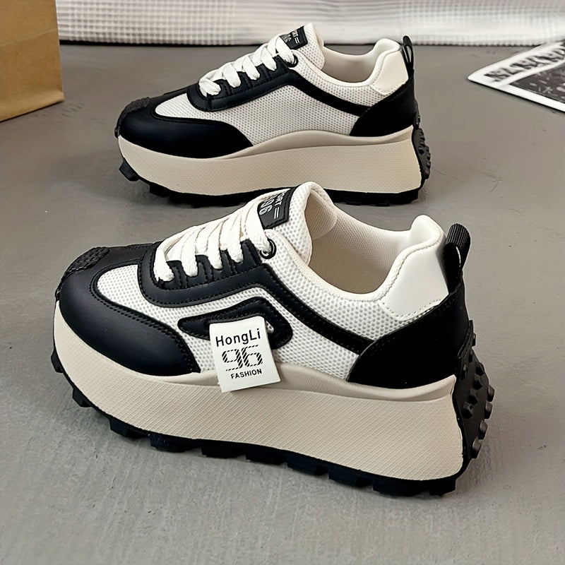 Women's Casual Sneakers Breathable Fabric Low Top Athletic Shoes