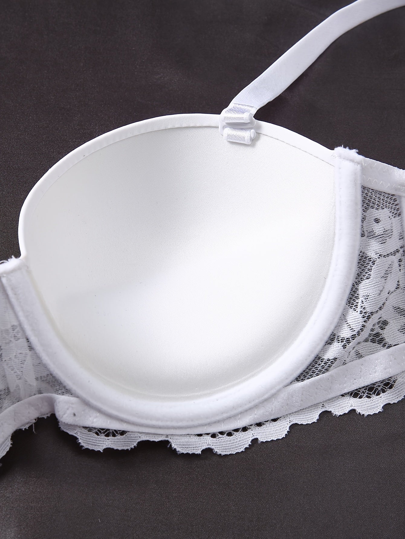 3 Контрастные кружевные бюстгальтеры-балконеты: Комфортное, дышащее пуш-ап белье для женщин