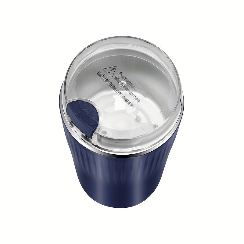 Electric Coffee and Spice Grinder 3.5oz Stainless Steel Blade Black Blue