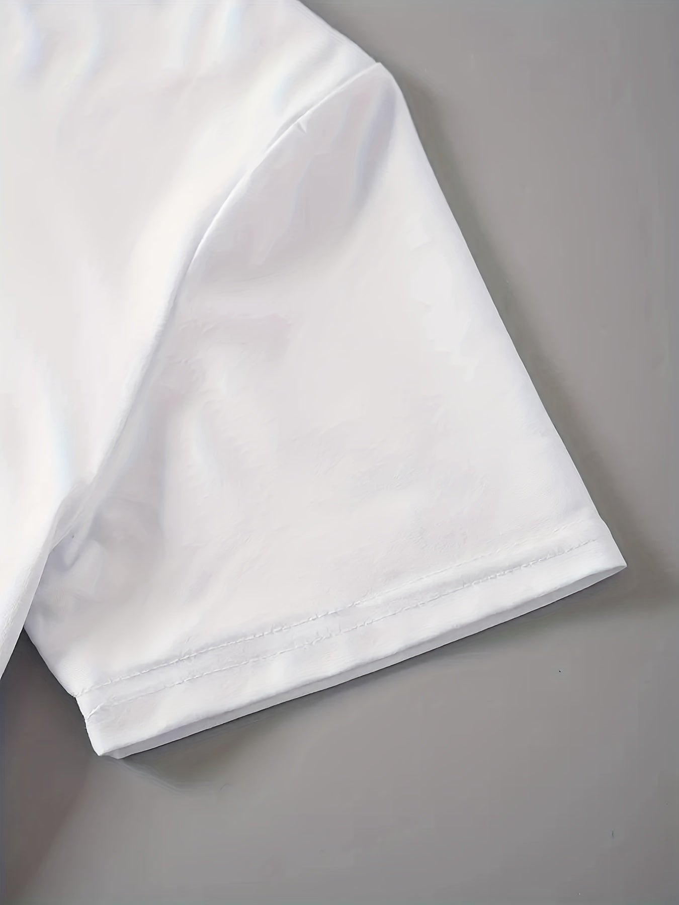 Women's Short Sleeve Casual Sports T-Shirt with Monogram Print and Crew Neck