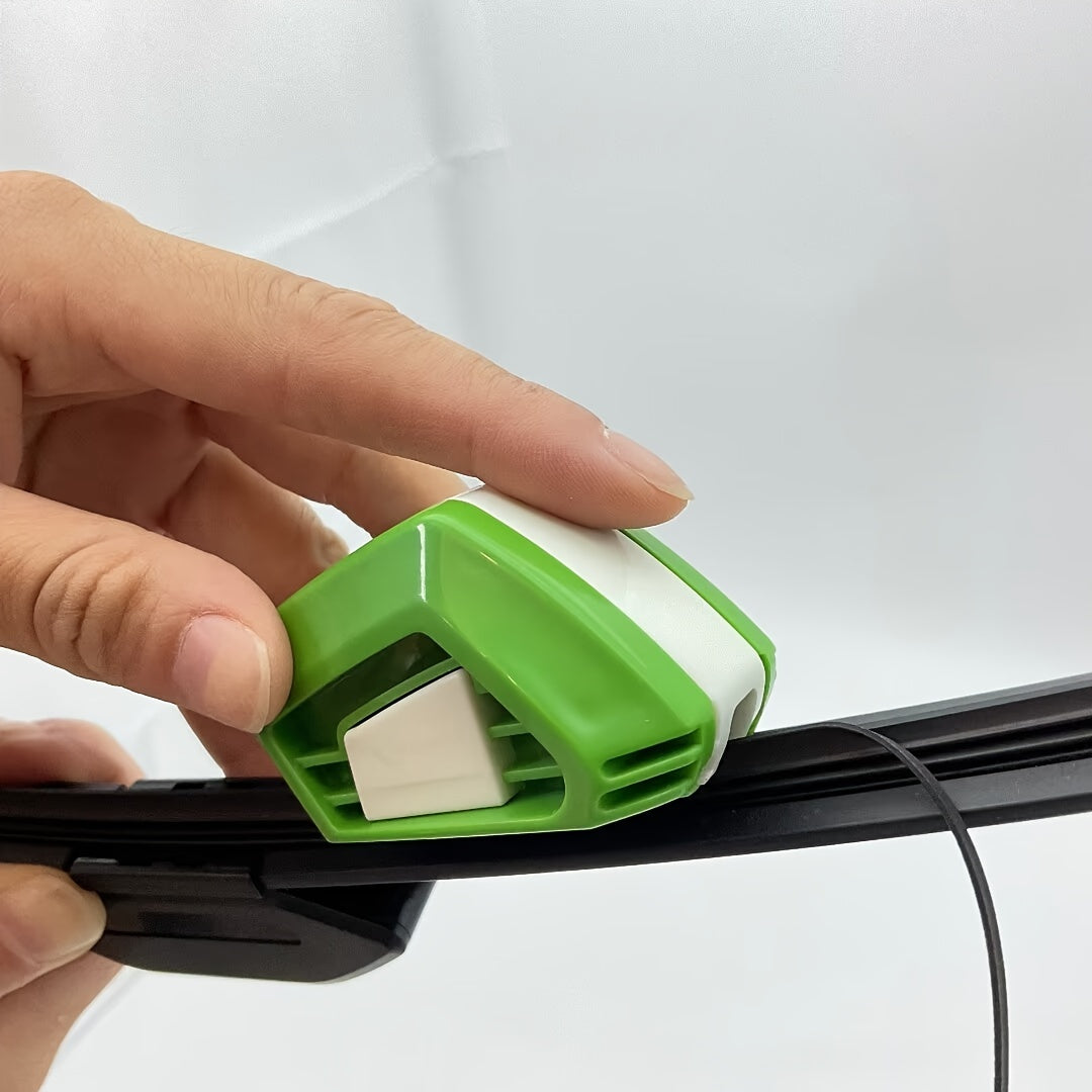 Green Silicone Wiper Repair Tool for Car Maintenance Rubber Trimmer Auto Accessory