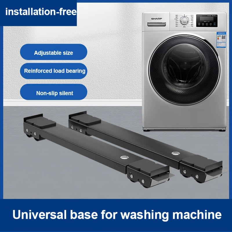 2 ta paket zanglamaydigan po'latdan yasalgan kir yuvish bazasi sozlanadigan kir yuvish mashinasi qo'llab-quvvatlash, sirpanchiq bo'lmagan