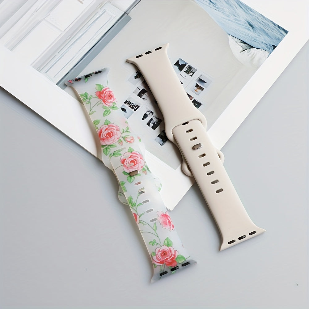 Silicone Sport Watch Bands for All iWatch Models 38mm to 49mm Replacement Straps