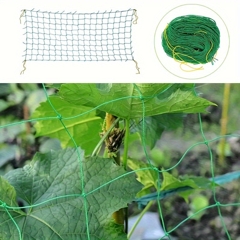 Green Reusable Garden Trellis for Climbing Plants Support for Vegetables and Vines