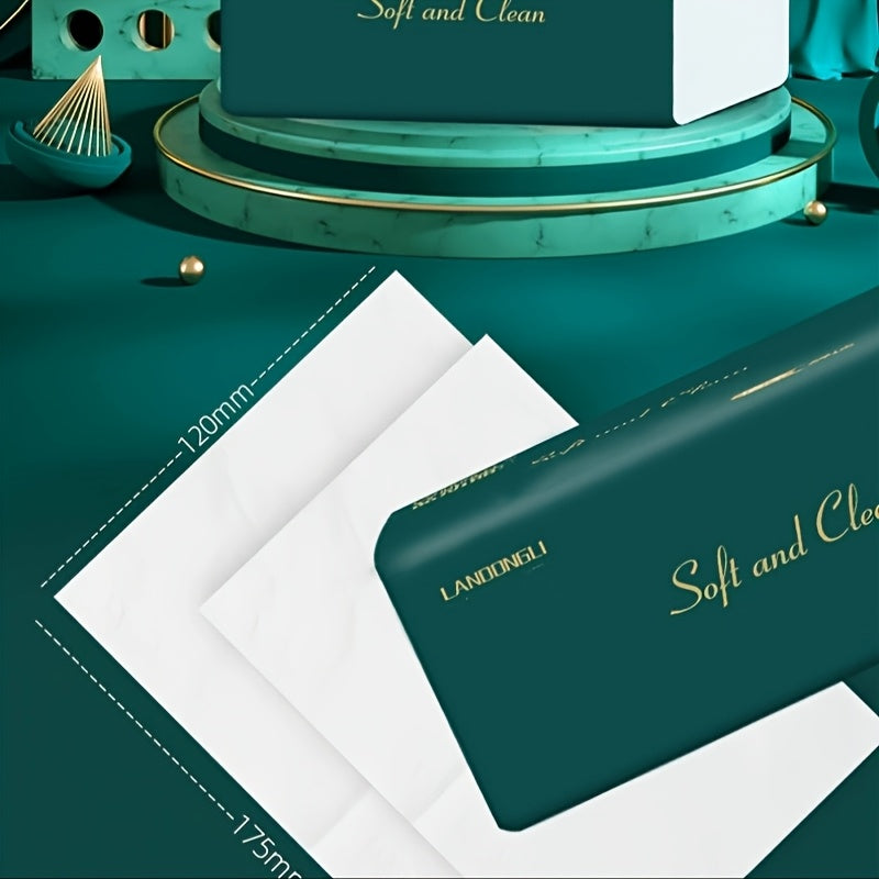 Eco-Friendly Bamboo Pulp Facial Tissues 12 Pack 270 Sheets Recycled Disposable Napkins