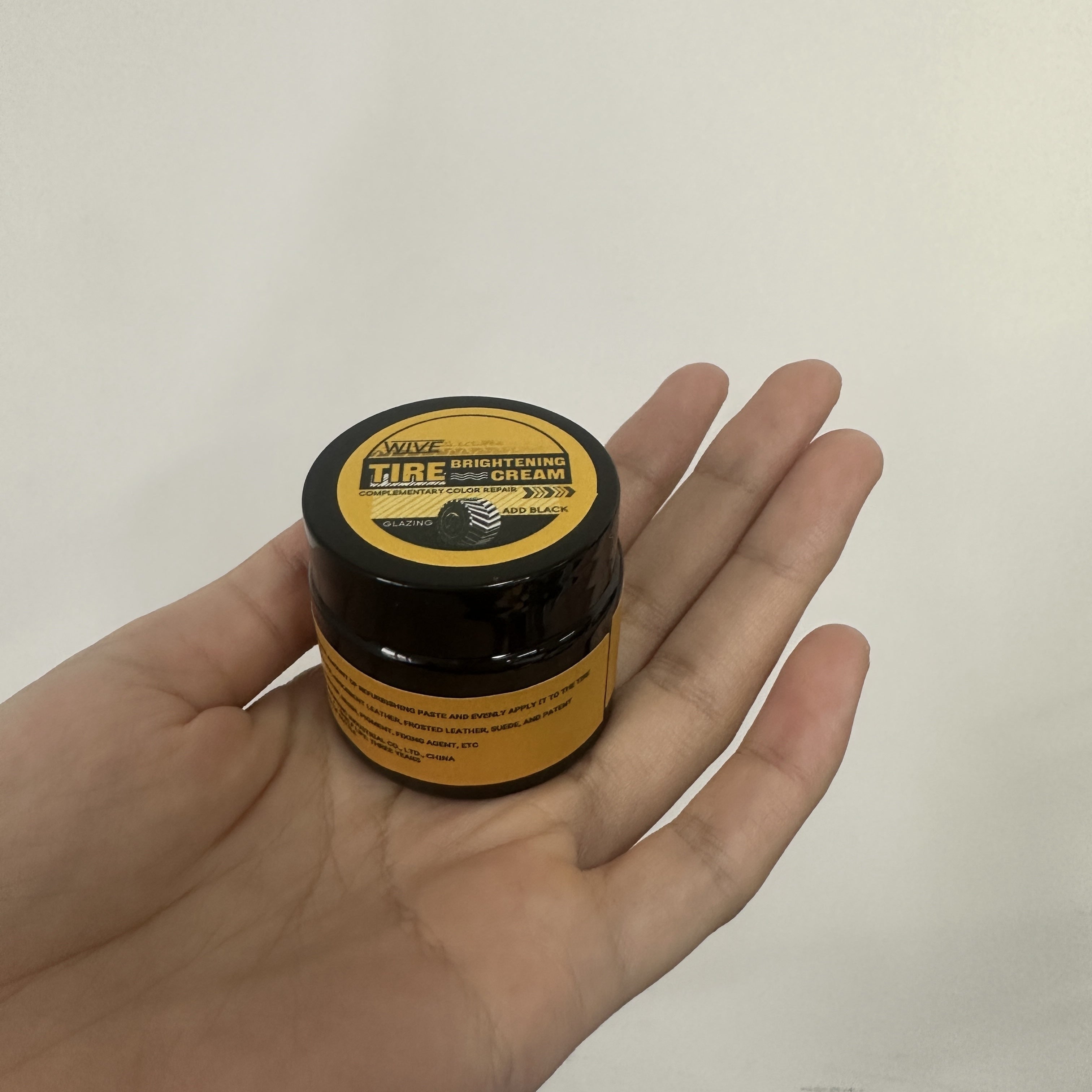 Tire Blackening Cream Car and Motorcycle Tire Restorer Black Paste