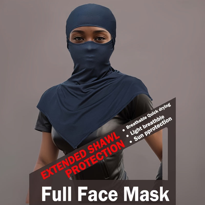 Breathable UV Protection Balaclava Mask for Outdoor Activities and Cycling Full Coverage