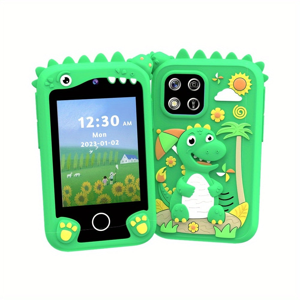Educational Smart Toy Phone for Kids 3+ and 6+ with 8GB Memory Camera Music Video Recording