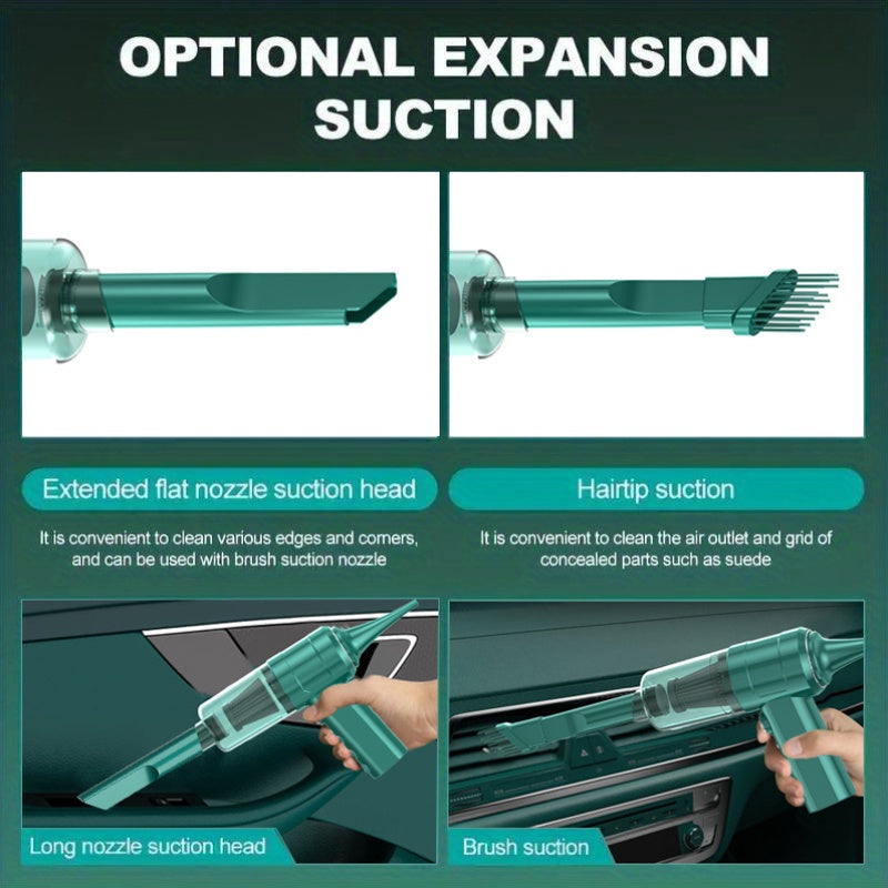 Wireless Handheld Vacuum Cleaner for Car and Home with Rechargeable Battery