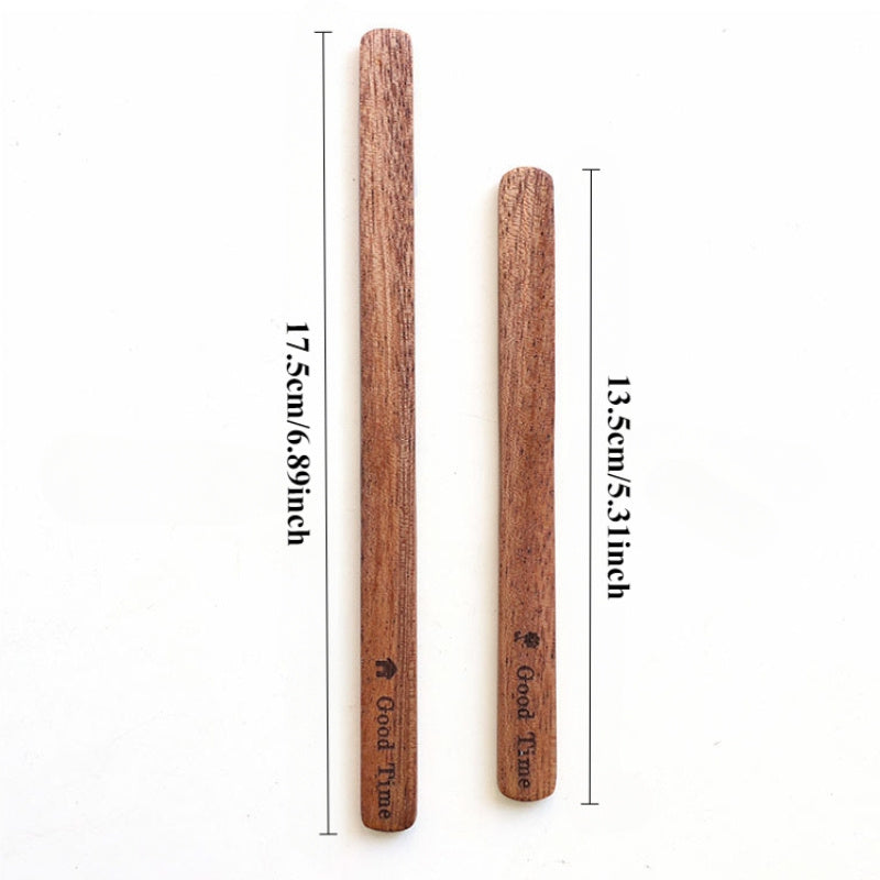 Acacia Wood Stirring Stick Reusable Eco-Friendly Coffee Tea Milk Ice Cream