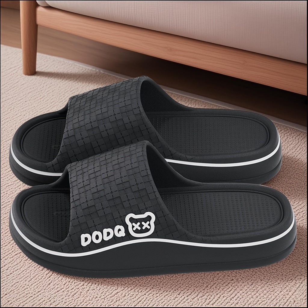 Ayollar uchun EVA slayd sandalki, sirpanmaydigan, nafas oladigan, ichki va tashqi foydalanish uchun tekis poyabzal