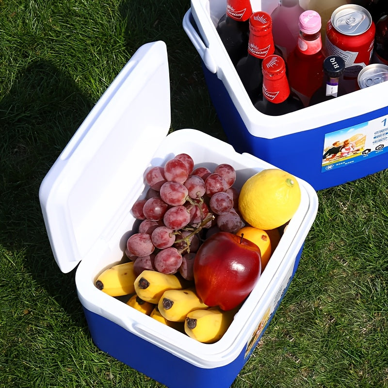 Portable Insulated Cooler Box for Outdoor Fishing Royal Blue Non-Electric Food Contact Safe