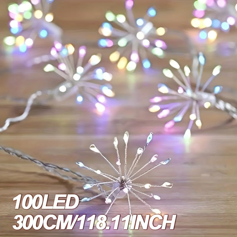 LED Dimmable Fairy Lights with Remote Control 8 Modes USB Powered for Home Decor