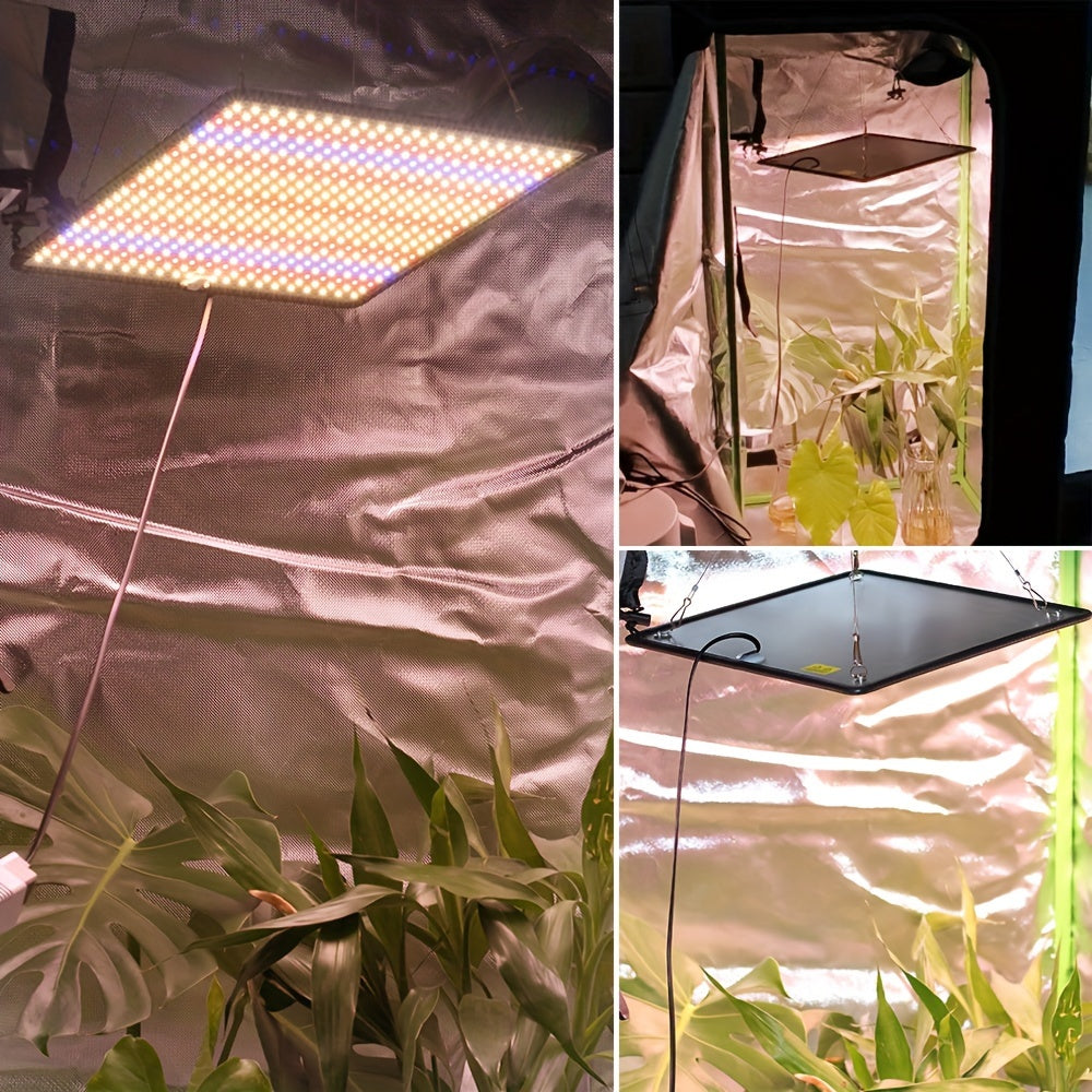 45W Full Spectrum LED Grow Light for Indoor Plants Greenhouse Hydroponics 2.5x2.5ft