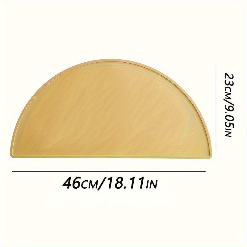 Alfombrilla de silicona para alimentar perros y gatos pequeños antideslizante, resistente al calor y fácil de limpiar