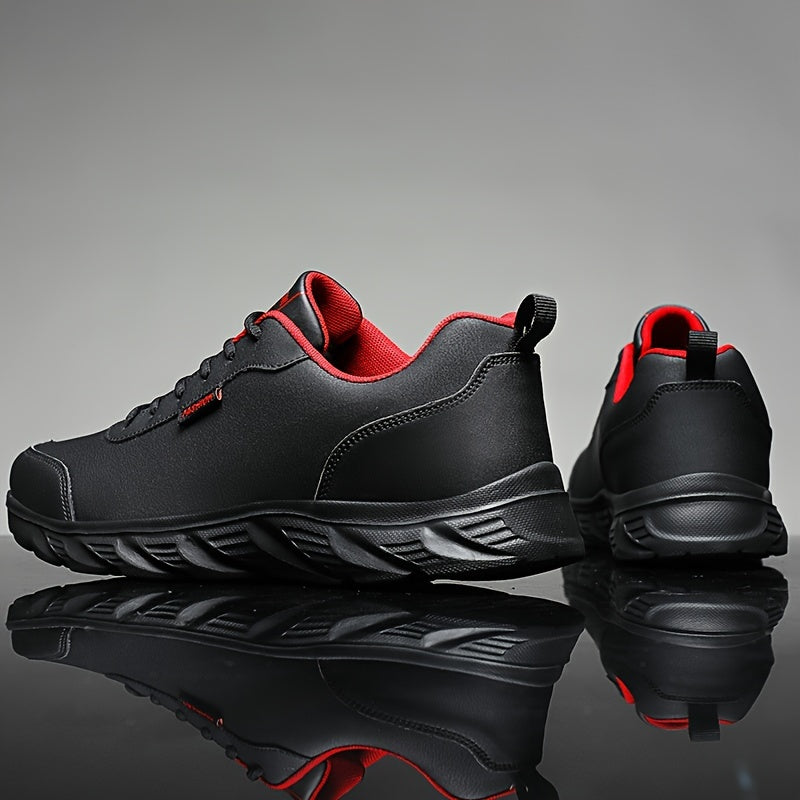 Men's Casual Sports Shoes EVA Sole Cloth Insole Superfine Fiber Upper Solid Color for Sports