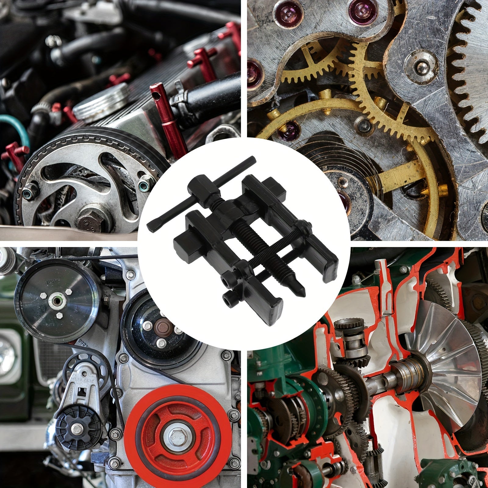 Регулируемый двухзубый съемник подшипников 2 дюйма для загрузки и выгрузки