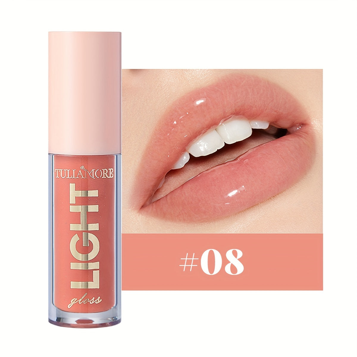 12-Color Lip Oil for Daily Moisturizing and Hydrating with Mirror Shine Finish
