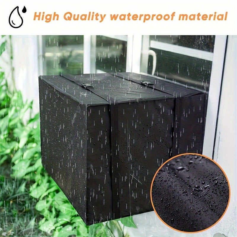 Window AC Cover Dustproof Rainproof Windproof Snowproof Multi-Functional Use