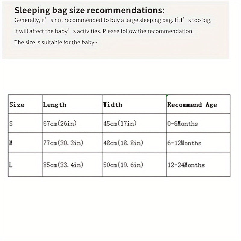 Children's Summer Sleeping Bag Sleeveless Cartoon Design Double Zippers