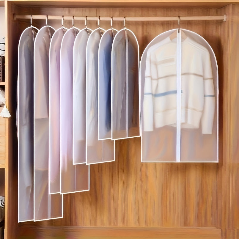 Kiyim Chang Qopqog'i To'plami, Shaffof, Osma Cho'ntak, Yuvish mumkin, Kostyum Qopqog'i