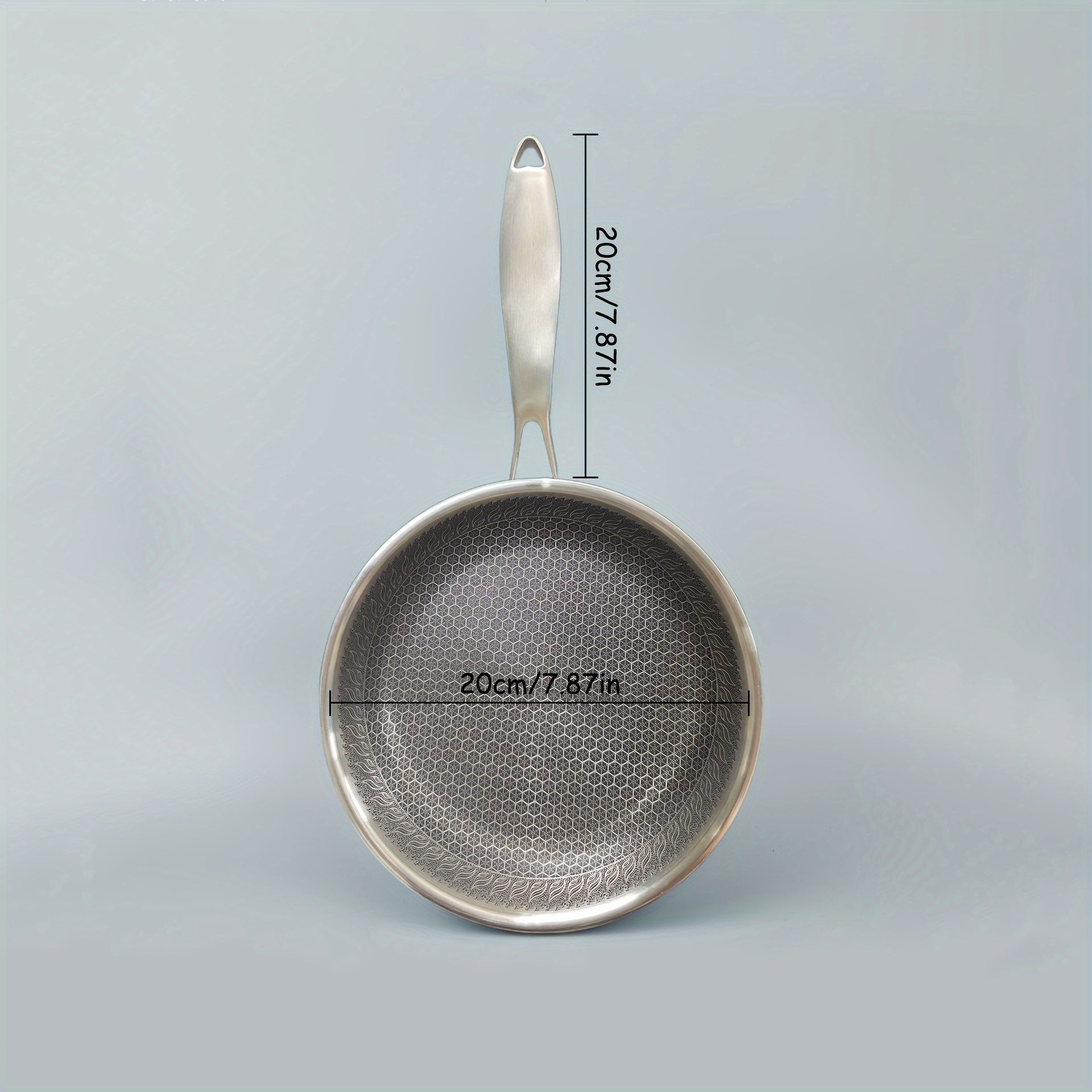 20cm-28cm Qattiq yopilmagan zanglamaydigan po'latdan yasalgan qovurilgan panjara, ko'p qatlamli konstruktsiya bilan