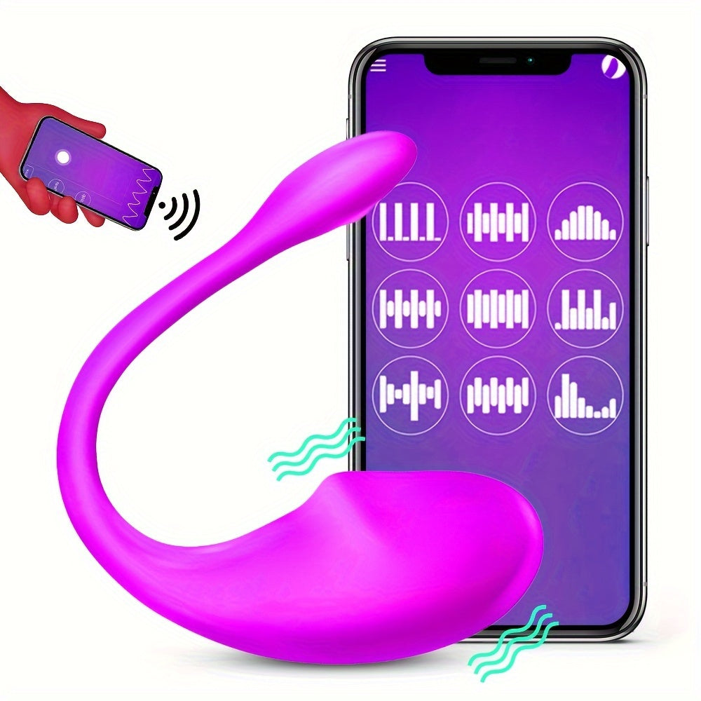 Adult Wireless G-Spot Vibrator with App Remote Clit Stimulator Egg