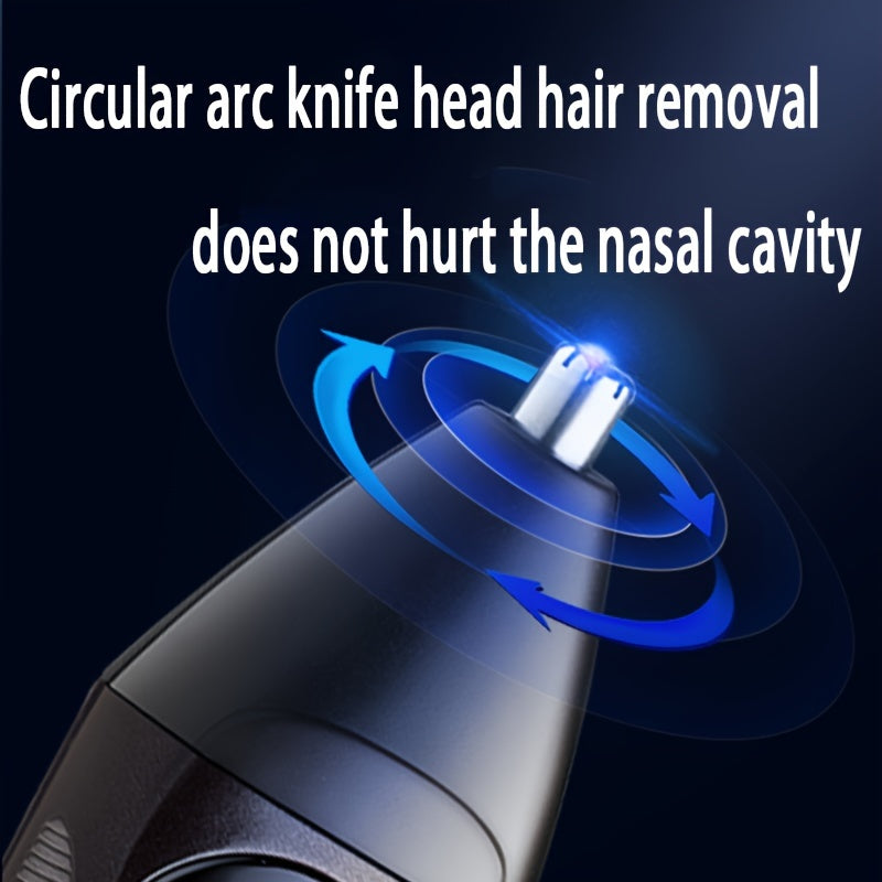 Electric Razor for Men with Precision Head USB Rechargeable Long-Lasting Battery