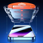 Protector de pantalla de vidrio templado para iPhone con laminador 1 pieza