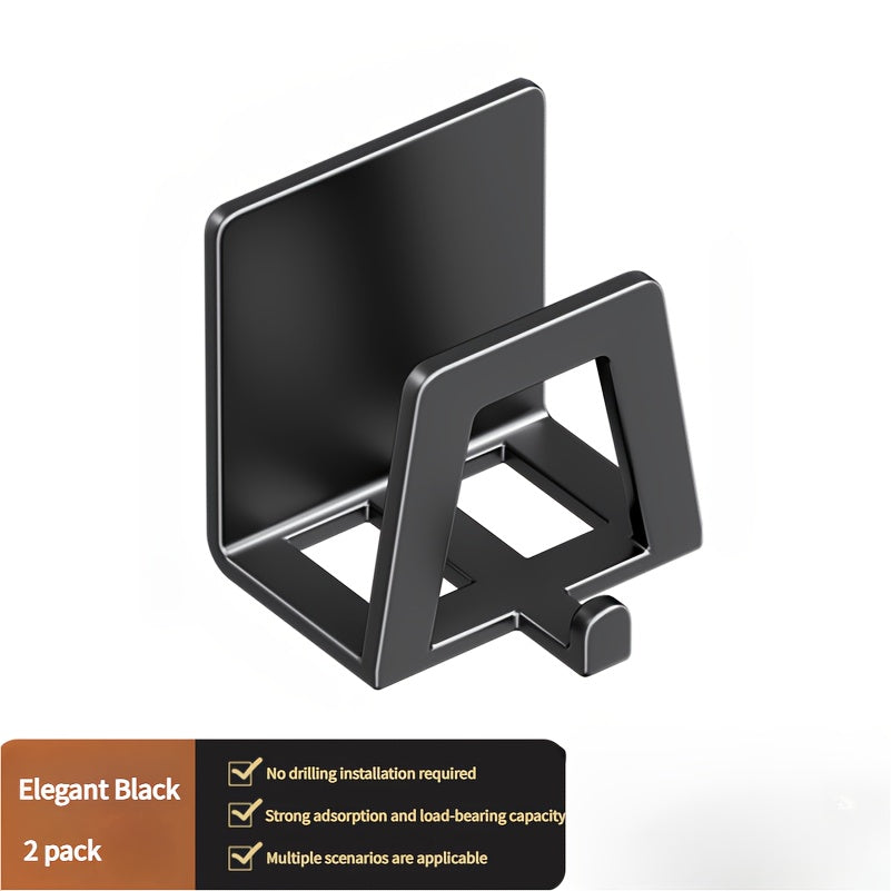 Carbon Steel Kitchen Wall Organizer for Pot Lids Cutting Boards with Hooks and Drainage