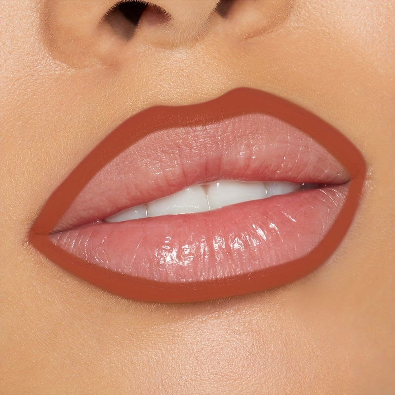 Женский водостойкий матовый контурный карандаш для губ, стойкая красная помада