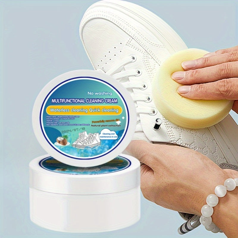 Shoe Cleaner Cream Waterless Stain Remover for Sneakers and Shoes