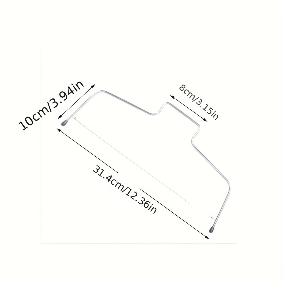 Stainless Steel Cake Slicer Single and Double Line Bow-Shaped Baking Tool